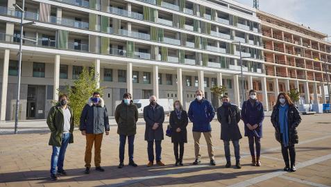 vpo Iñaki Baquero, Eduardo Samaniego, Eneko Larrarte, José María Aierdi, Berta Úriz, Peio Eceolaza, Javier Arana, Amaia Armaolea e Idoia Zabalza