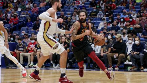 Ricky Rubio Ricky Rubio dribla a Jonas Valanciunas, de los Pelicans, antes de su lesión