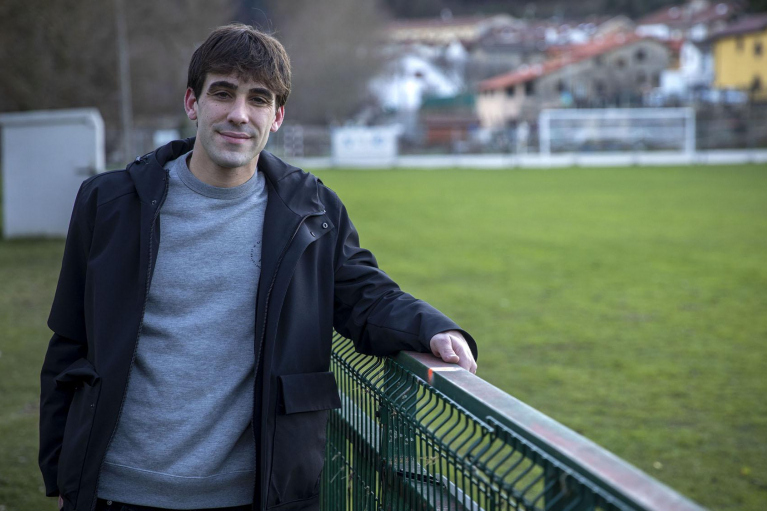 Marcos Agramonte, capitán del Avance, en las proximidades del campo de Arre Marcos Agramonte, capitán del Avance, en las proximidades del campo de Arre