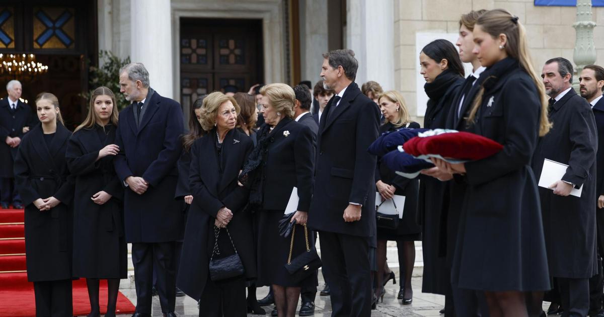 La herencia de Irene de Grecia favorece a los Urdangarin y deja fuera a  Leonor