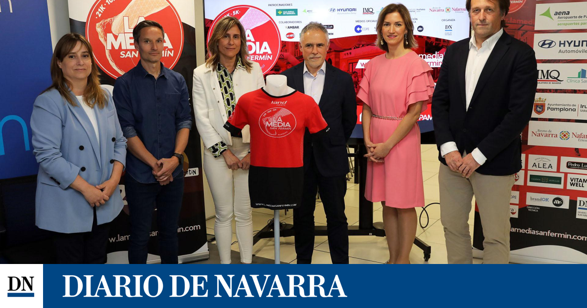 O ‘II Media San Fermín’, com mil corredores