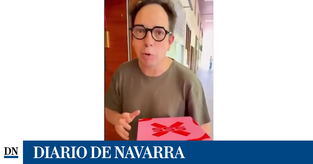La emotiva sorpresa del cocinero David Yárnoz (Molino de Urdániz) a un reconocido restaurante de Pamplona por su 50 aniversario