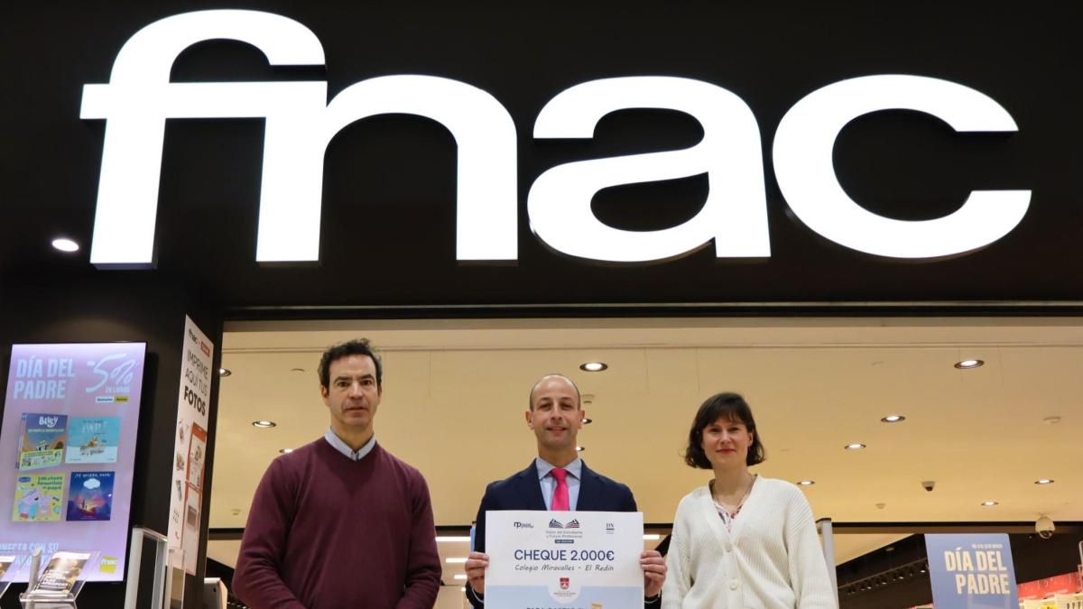 <![CDATA[El colegio Miravalles-El Redín, ganador del vale de 2.000 euros de Fnac en el Salón del Estudiante y Futuro Profesional]]>