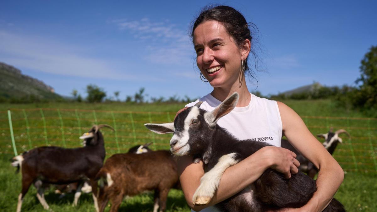 <![CDATA[Irati Campion (ganadera de cabras): 