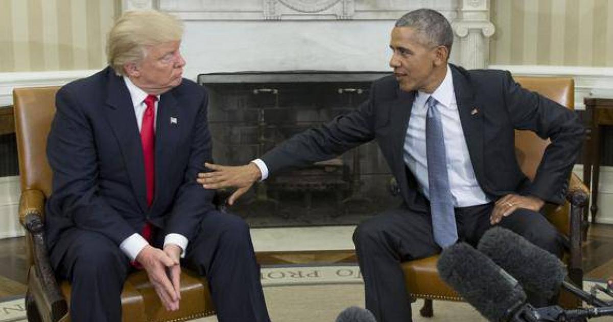 Trump comparte un vídeo generado con IA en el que Obama es detenido durante una audiencia en la Casa Blanca