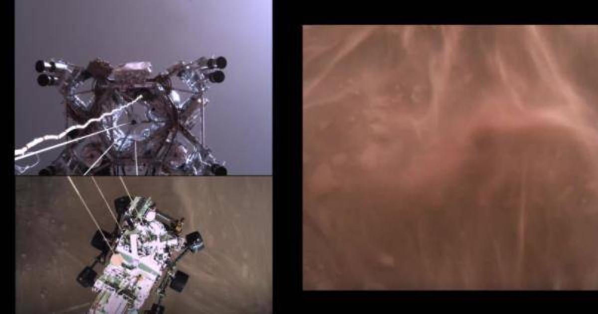 La Nasa Divulga El Primer Vídeo Y Sonido Del Aterrizaje De Perseverance En Marte