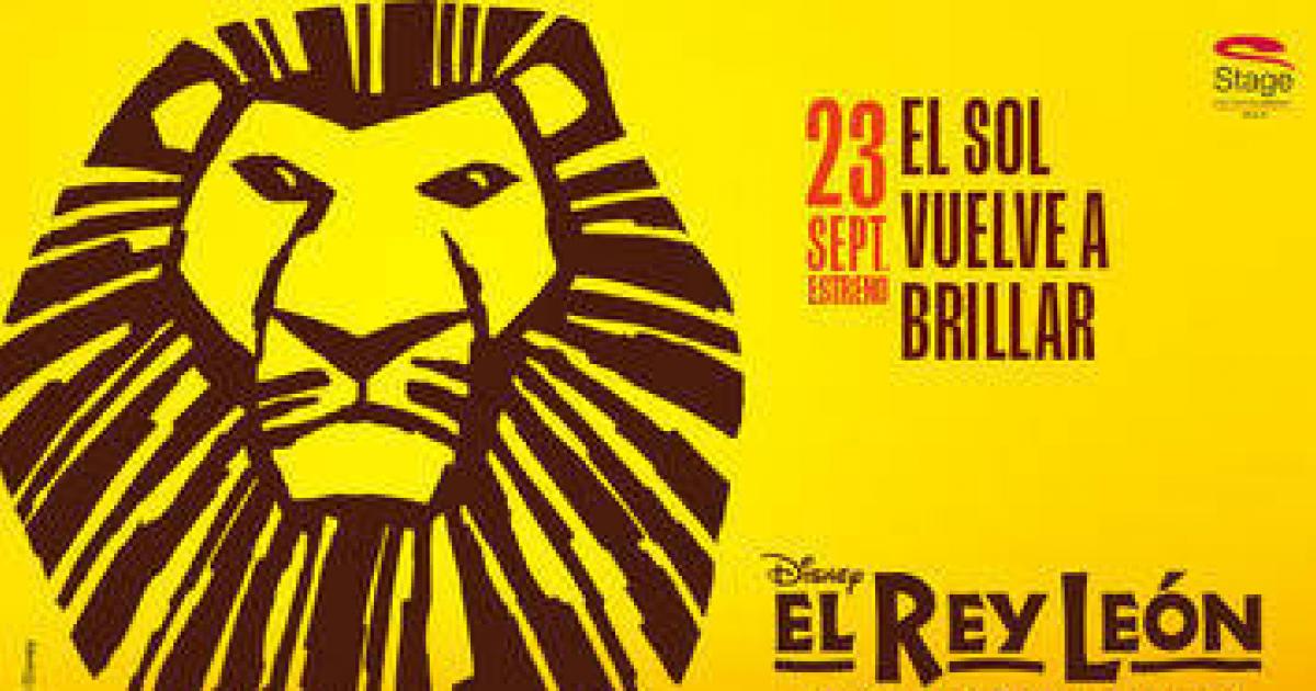 'El Rey León' regresa a la Gran Vía en septiembre 