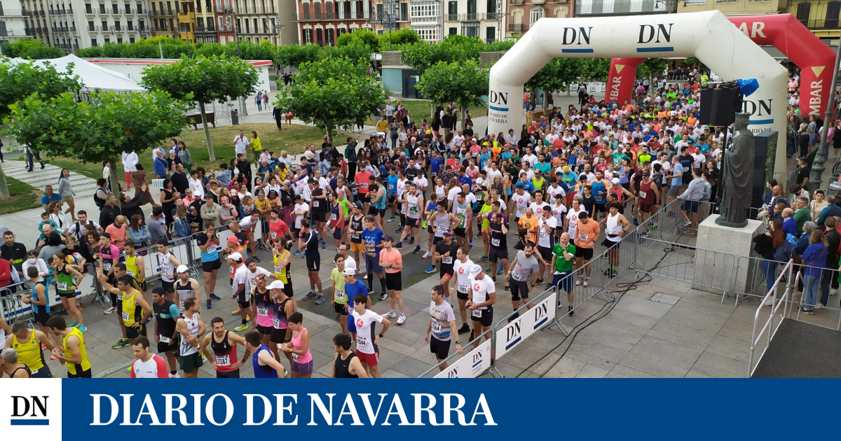 les participants du Media San Fermín terminent la première heure de course