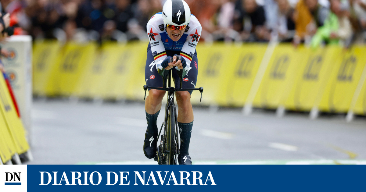 Lampaert surprend dans le contre-la-montre et fait ses débuts sous le maillot jaune du Tour de France