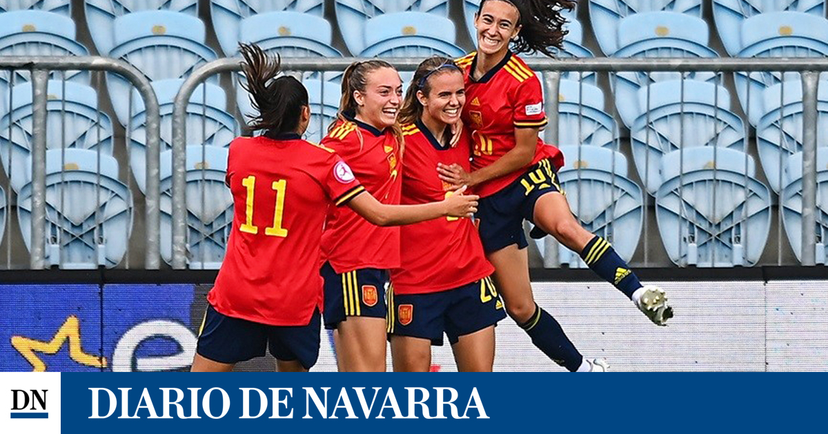 Cabeceamento de Mirari Uria coloca Espanha sub-19 na final europeia