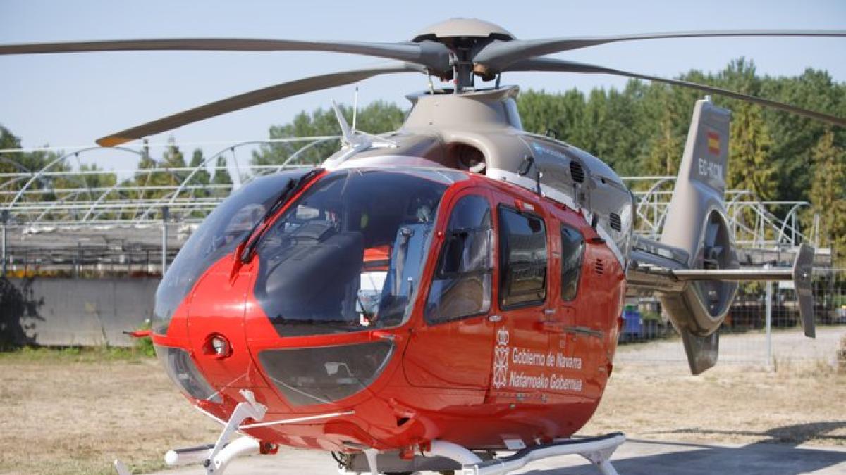 <![CDATA[Trasladado en helicóptero tras caer de 2 metros y golpearse la cabeza en un accidente laboral en Artieda]]>