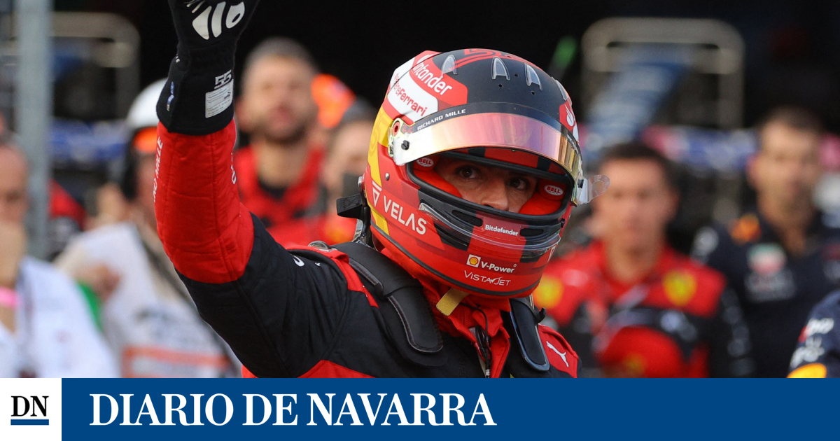 Carlos Sainz takes pole position at the United States GP;  Alonzo, ninth