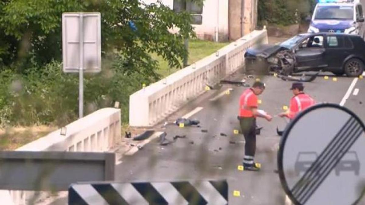 Prisión para el conductor del accidente mortal de Leaburu (Guipúzcoa)