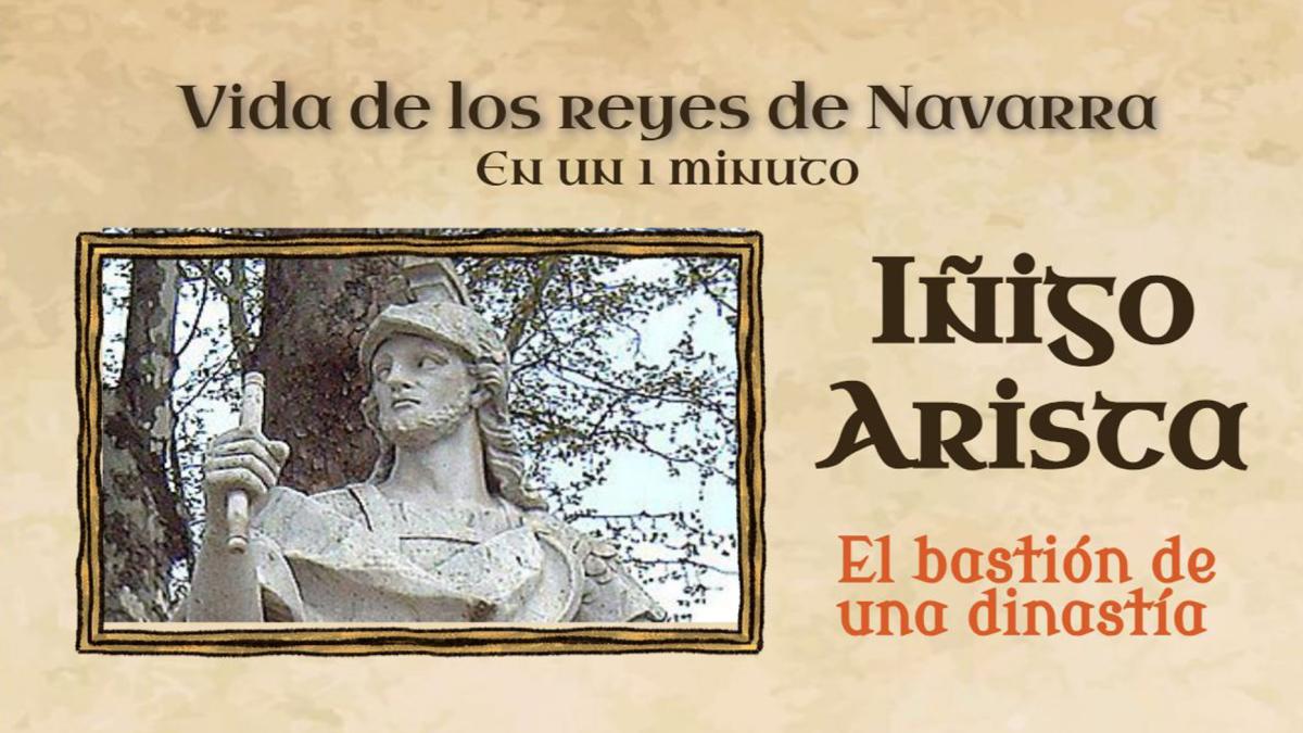 Iñigo Arista, el primer rey navarro: conoce su vida en un minuto