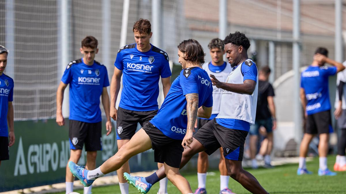 Una novedad y un regreso en la convocatoria de Osasuna para recibir al ...