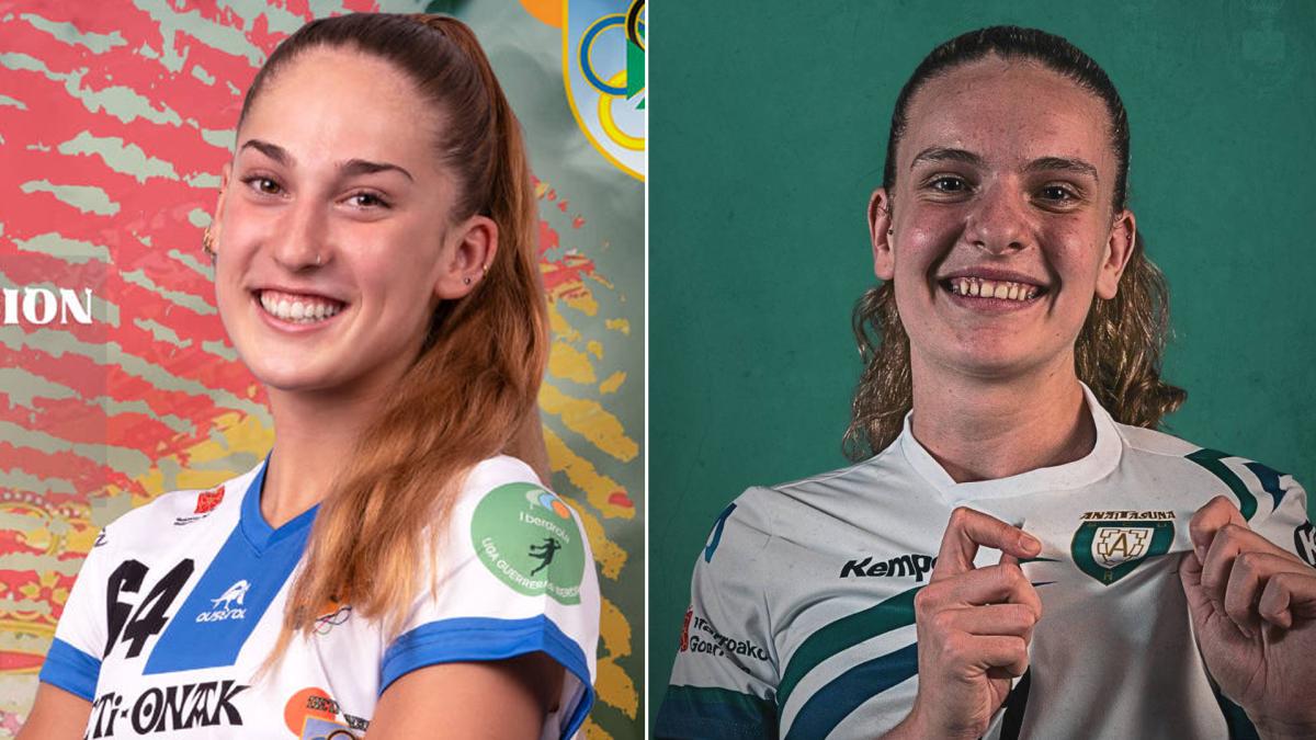 Naroa Baquedano y Estitxu Rodríguez, dos campeonas del mundo a la selección