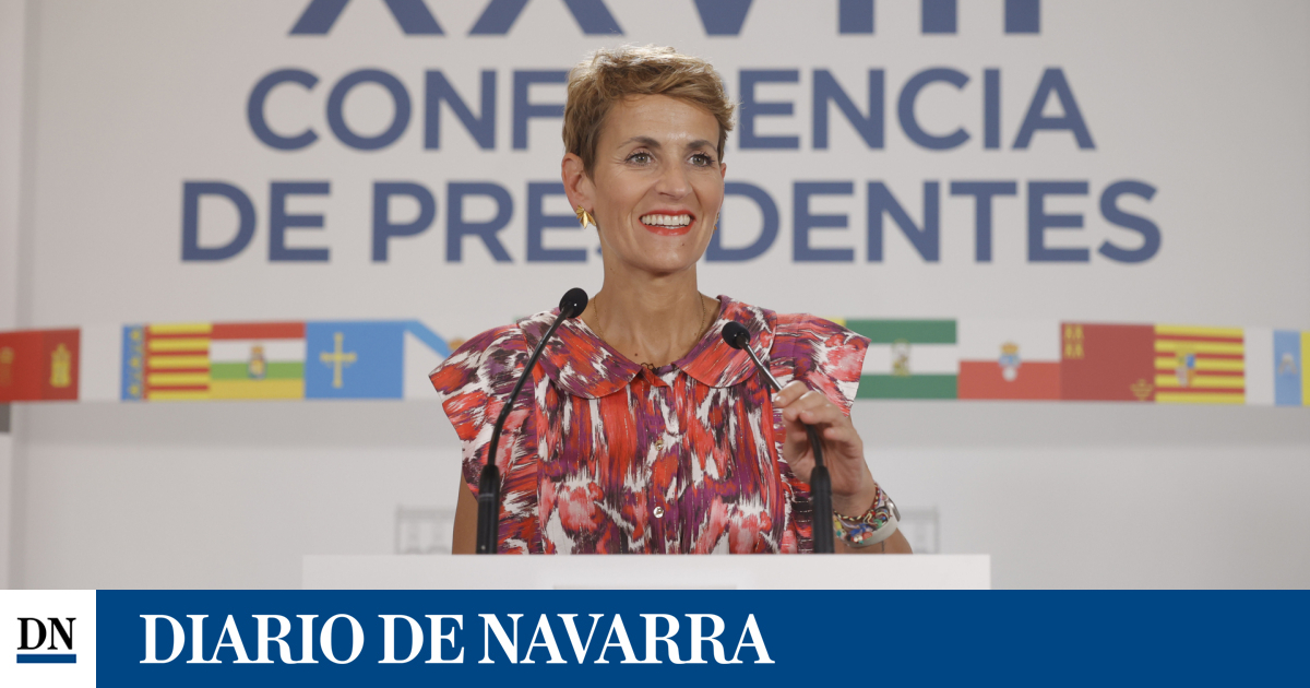Chivite dice que es "habitual" que haya desviaciones en obras públicas y "más" cuando se da la "complejidad" de Belate