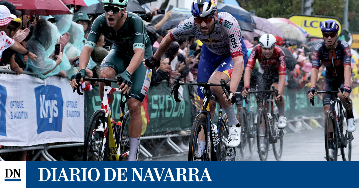 Milan gana su segunda etapa en el Tour en un accidentado esprint