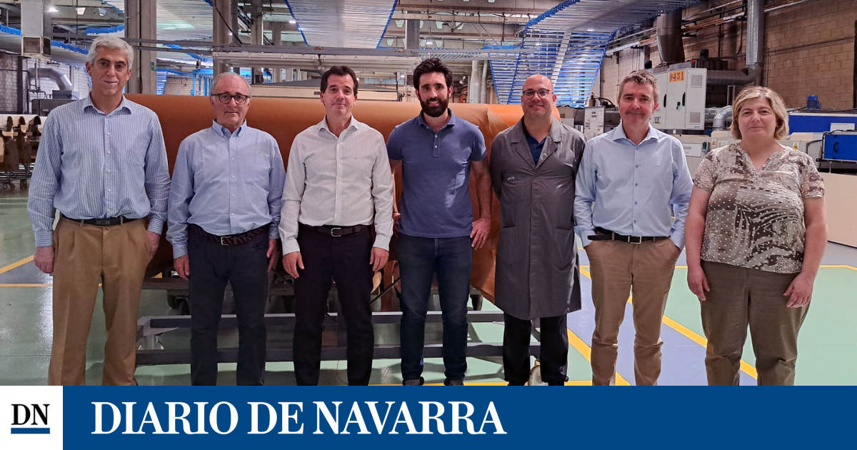 El consejero Irujo visita la empresa Inpelsa en Villatuerta (antigua Tenerías Omega), “ejemplo de reindustrialización”