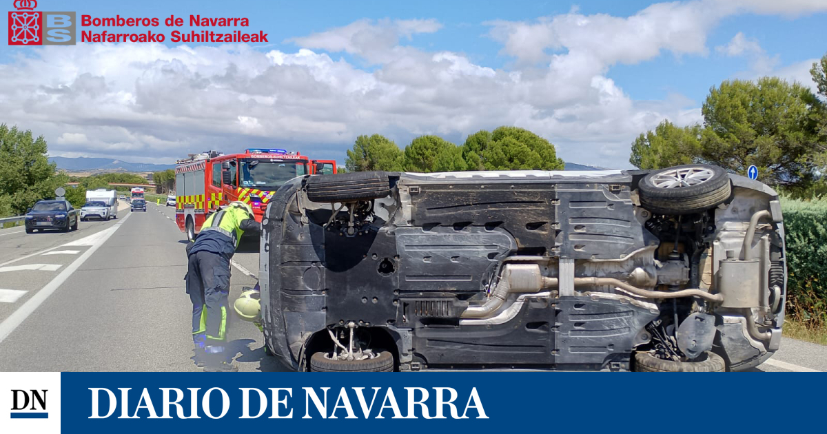 Atendido un accidente sin traslado en Olite