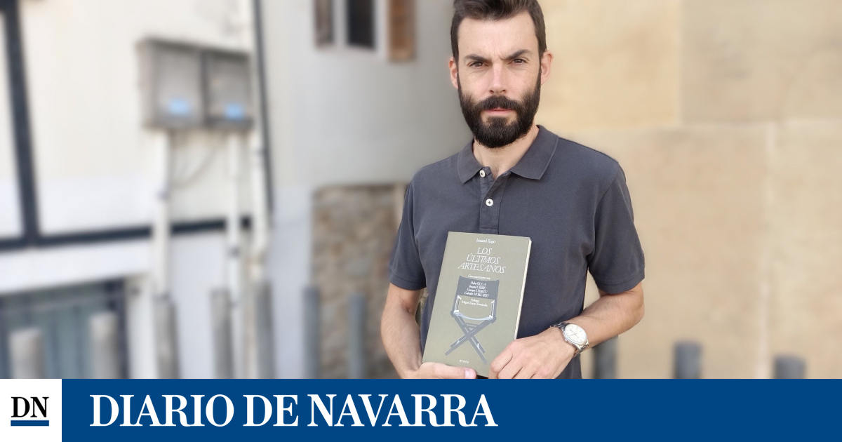 El director navarro Imanol Rayo conversa en un libro con los últimos artesanos del cine actual