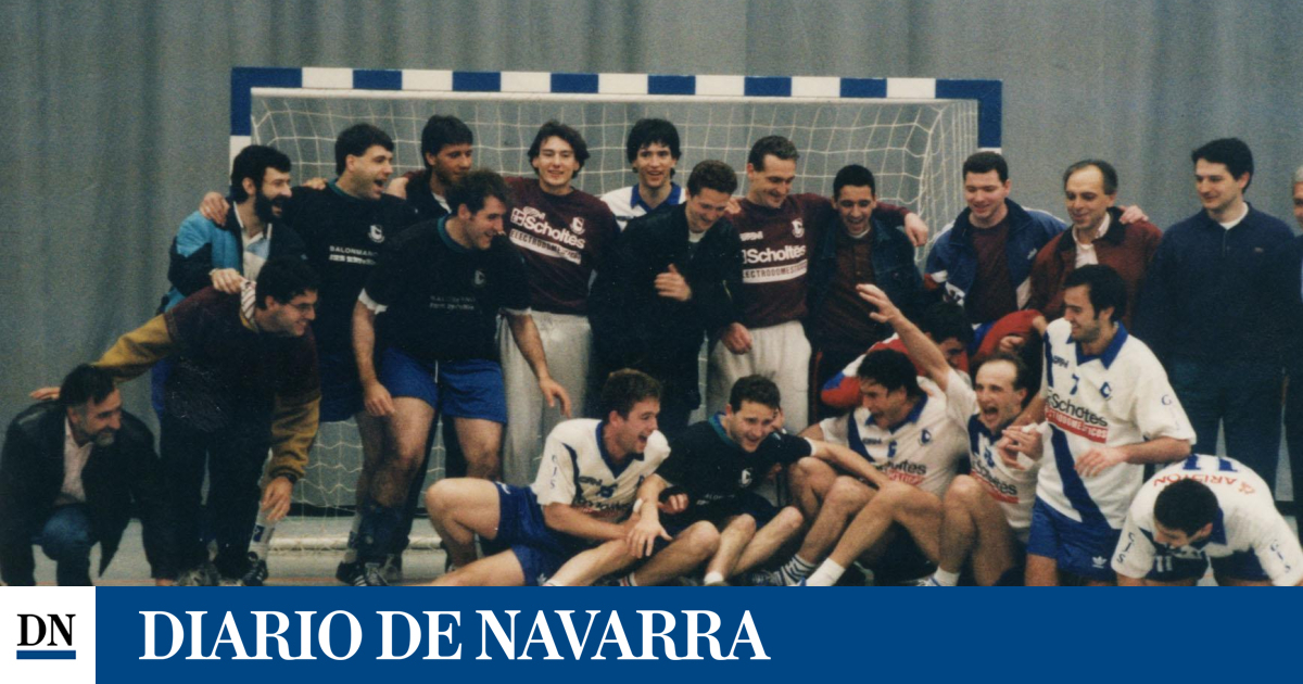 Sin equipos navarros en la Liga Asobal 30 años después