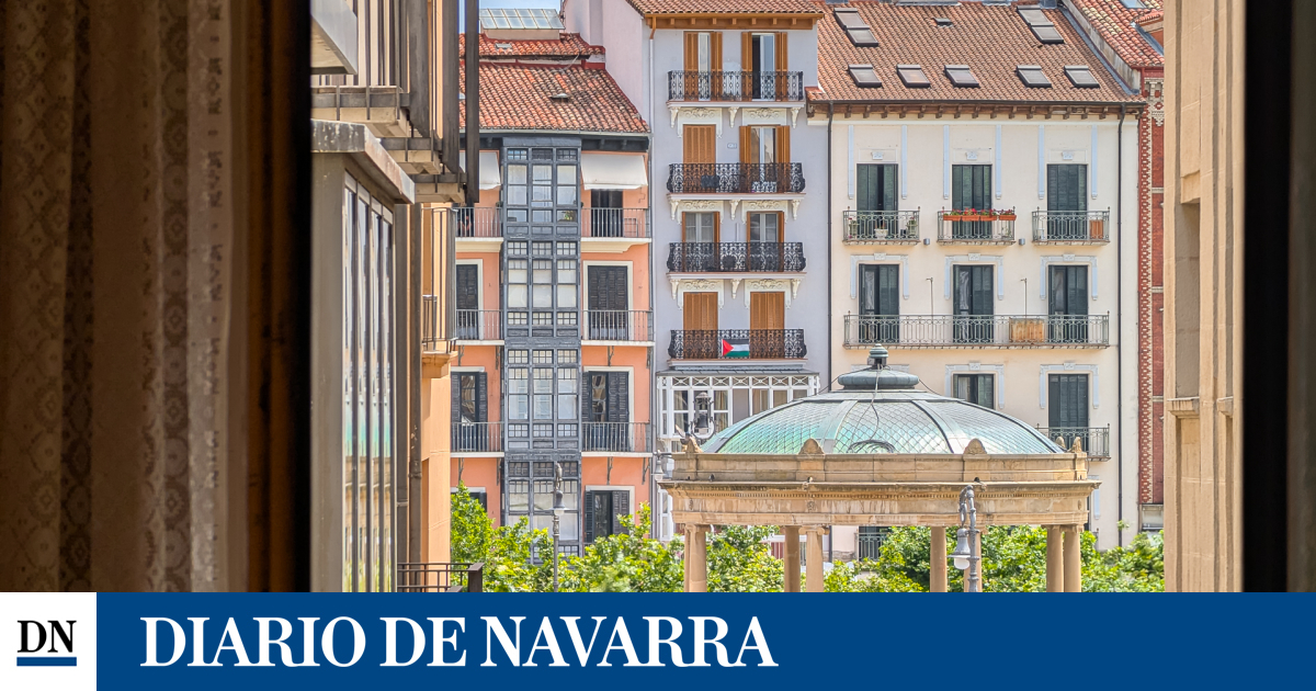 Un piso luminoso y divisible en dos apartamentos independientes a la venta en el Casco Viejo de Pamplona