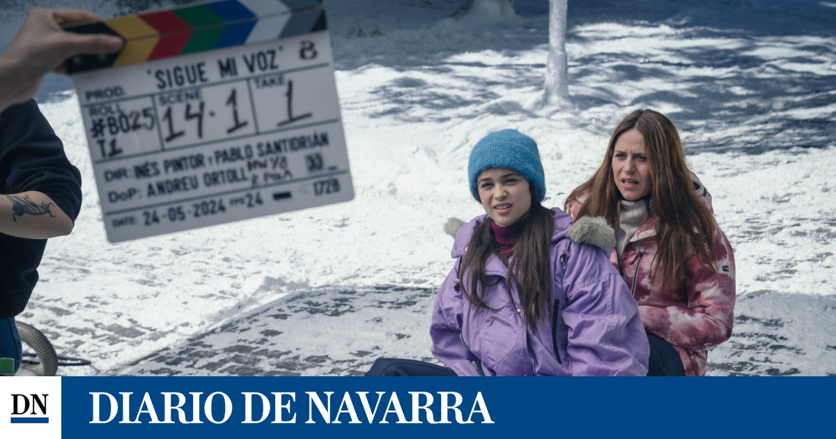 'Sigue mi voz', la película con la que nevó en Pamplona un mes de mayo, llega el viernes a los cines