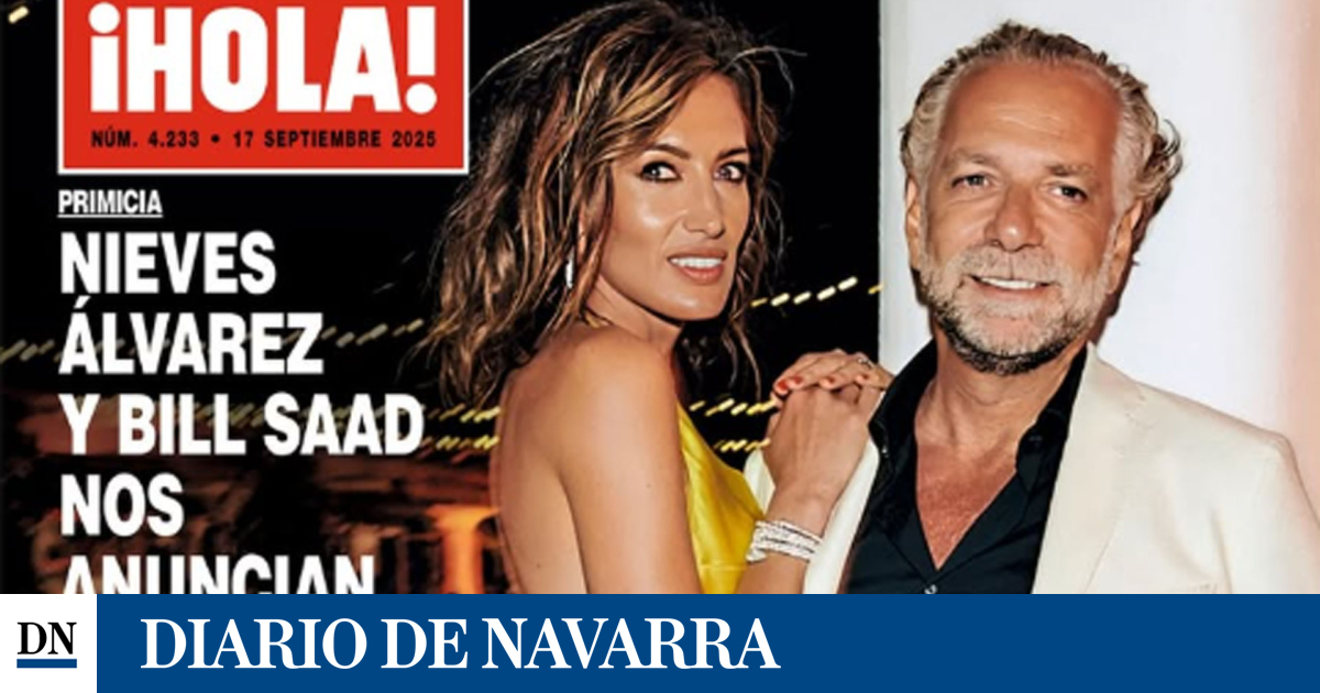 Nieves Álvarez anuncia su boda con Bill Saad: "Estoy que no me lo creo"