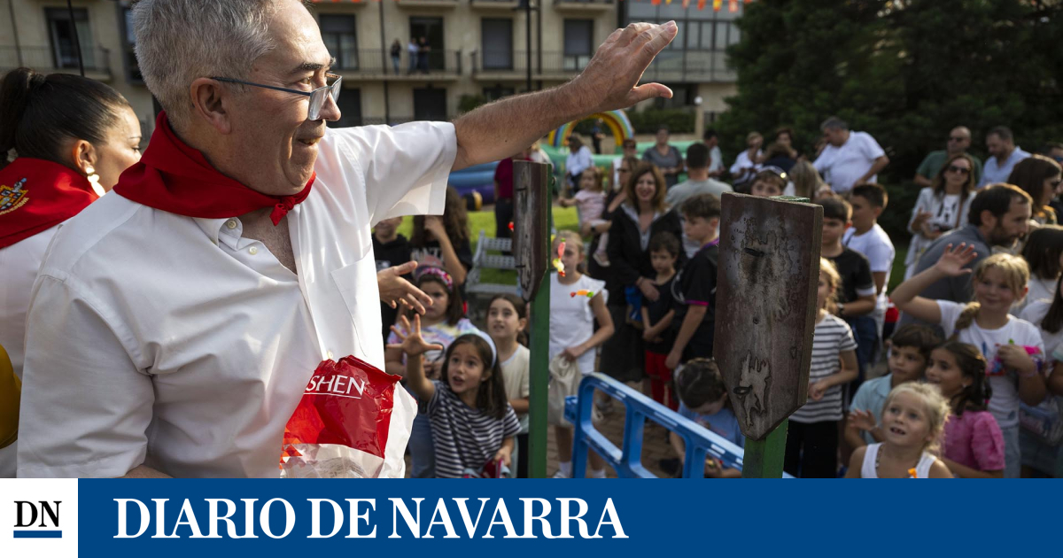 El enfermero de pediatría de Gorraiz prende la fiesta