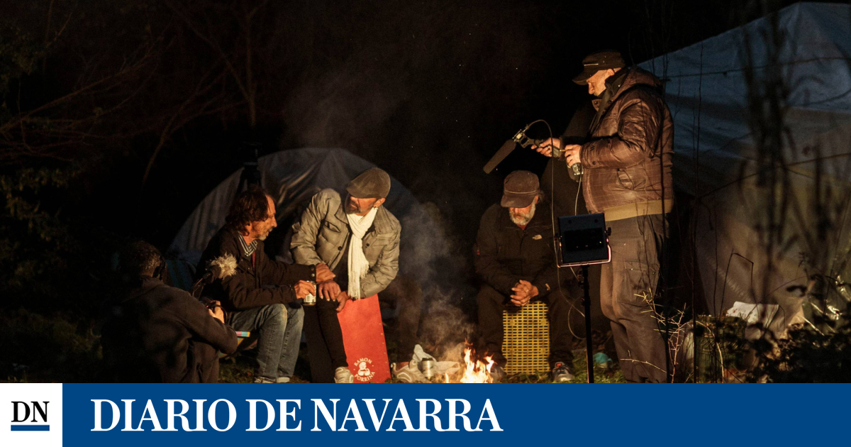 El pamplonés Natxo Leuza, que vivió 9 años en la calle, ayuda a Fariña a sacar la película que llevaba dentro