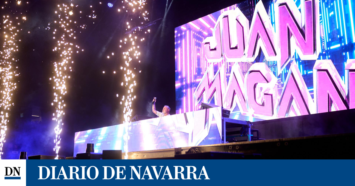 Fotos del concierto de Juan Magán en el Navarra Arena