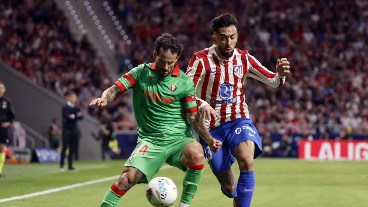 <![CDATA[Osasuna - Atlético de Madrid: horario y dónde ver en TV el partido de la jornada 36 de LaLiga]]>