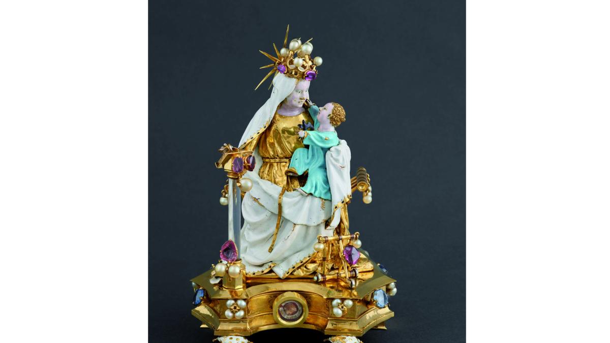 <![CDATA[Virgen con el Niño de la reina Leonor]]>