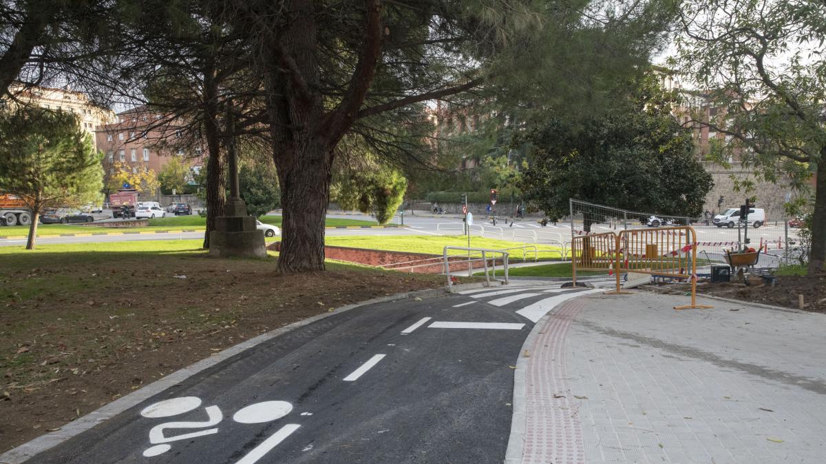 <![CDATA[El nuevo carril bici que conectará cinco barrios de Pamplona]]>