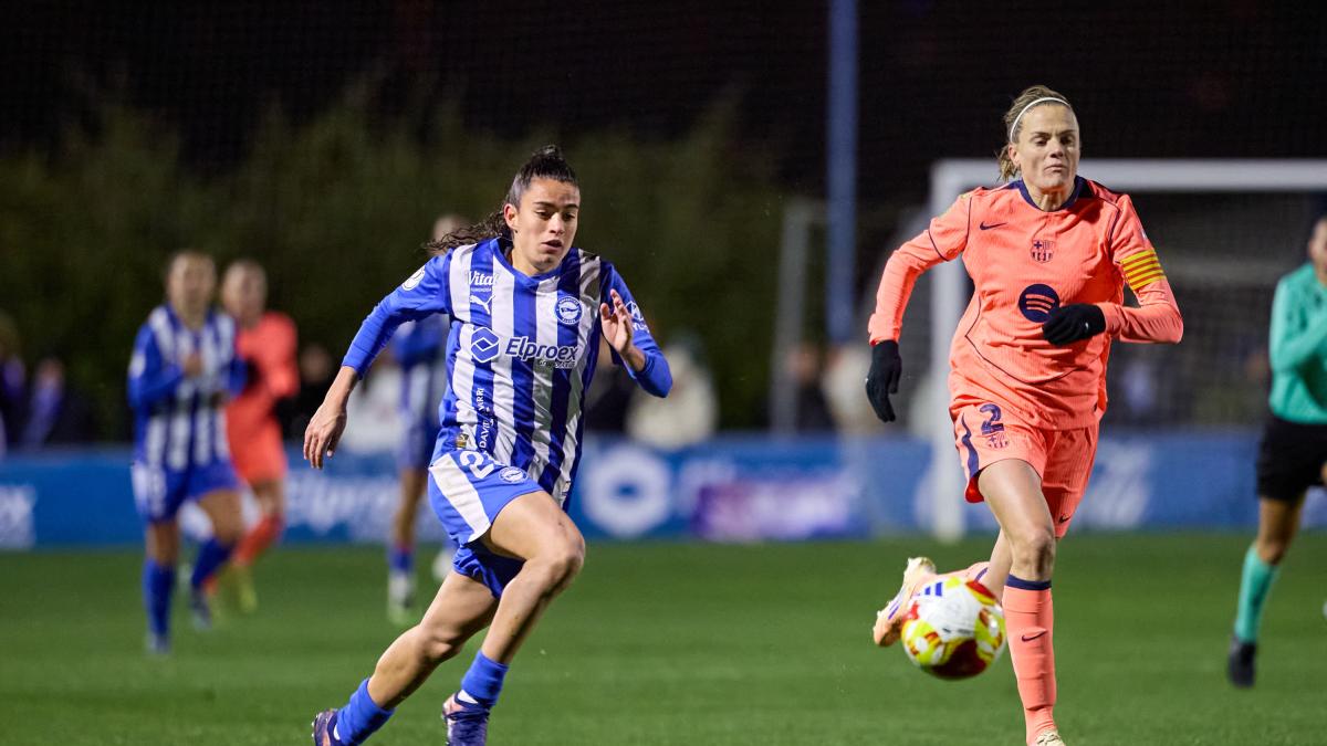 <![CDATA[El vuelo de Ainhoa Guallar contra el Barcelona]]>