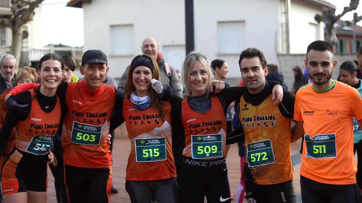 <![CDATA[Alegría y Suescun abren el palmarés de la Carrera Inocentes de Ayegui]]>