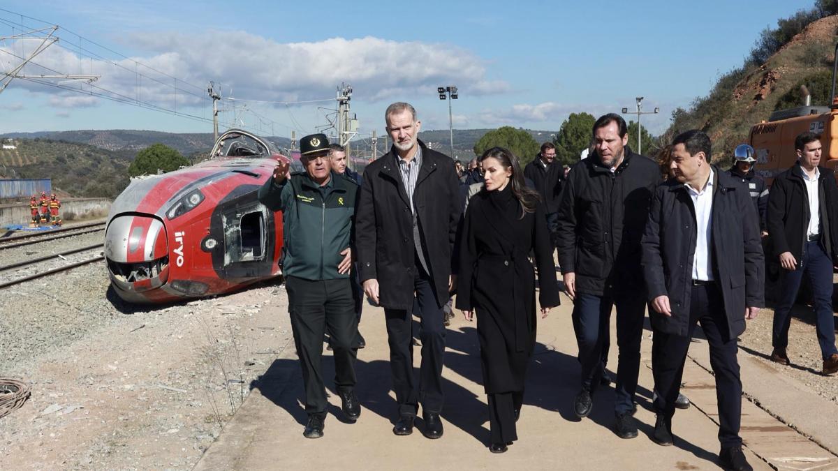 Fotos de la visita de los reyes Felipe VI y Letizia a Adamuz
