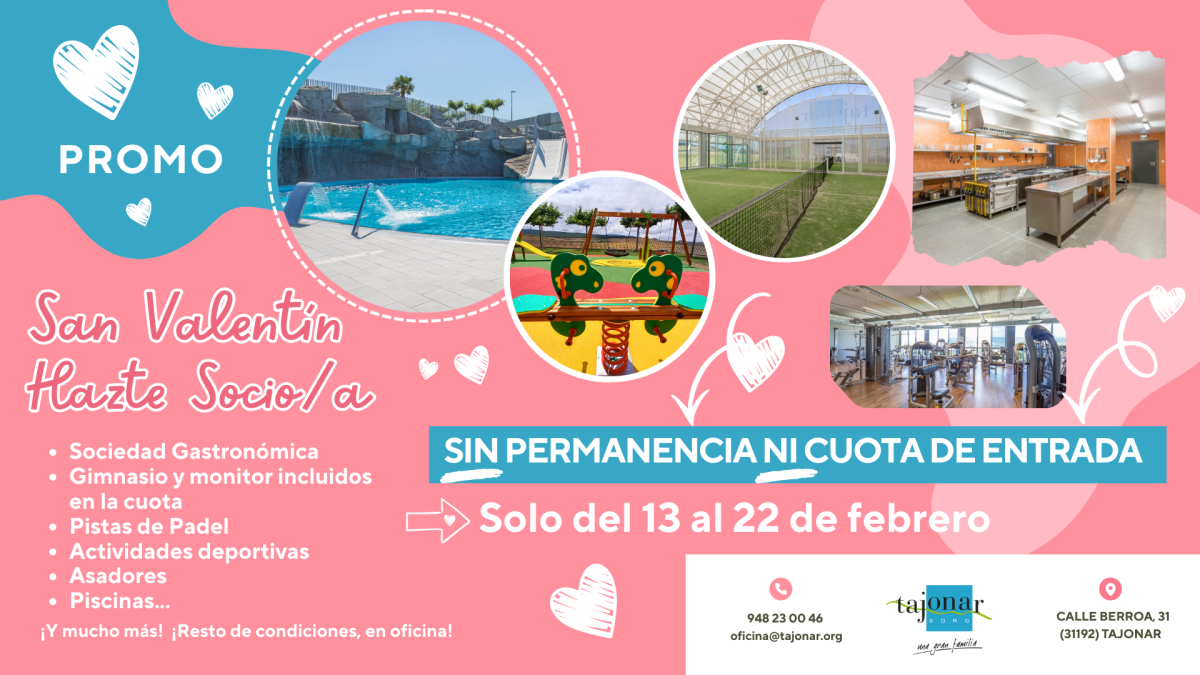 <![CDATA[Este San Valentín regala SDRG Tajonar]]>