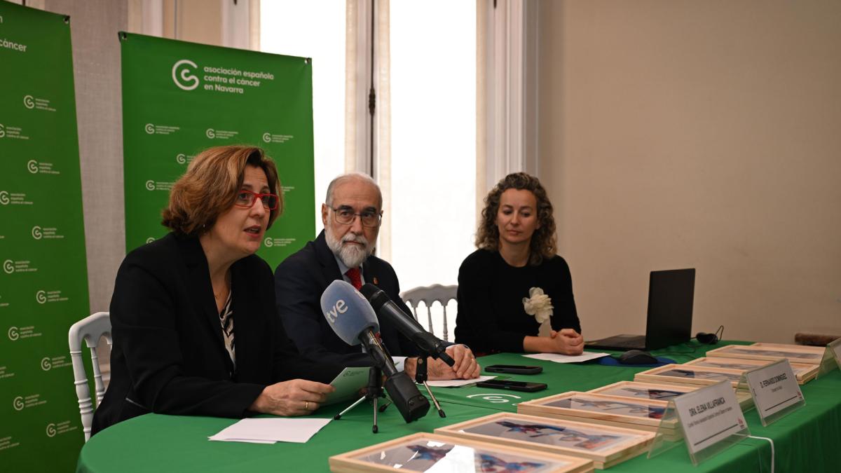 <![CDATA[Cáncer cerebral infantil, de vías biliares o tumor de ovario: las ayudas de la AECC para investigación en Navarra]]>