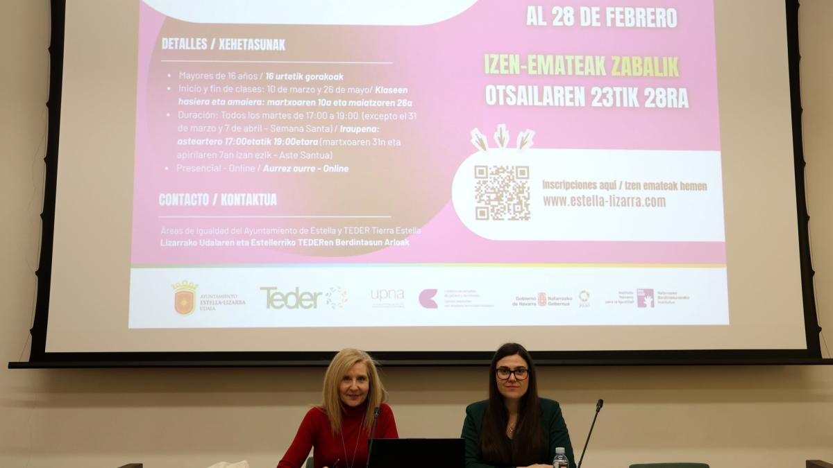 <![CDATA[Estella y Teder, en colaboración con la UPNA, consolidan la Escuela de Feminismos de Tierra Estella]]>
