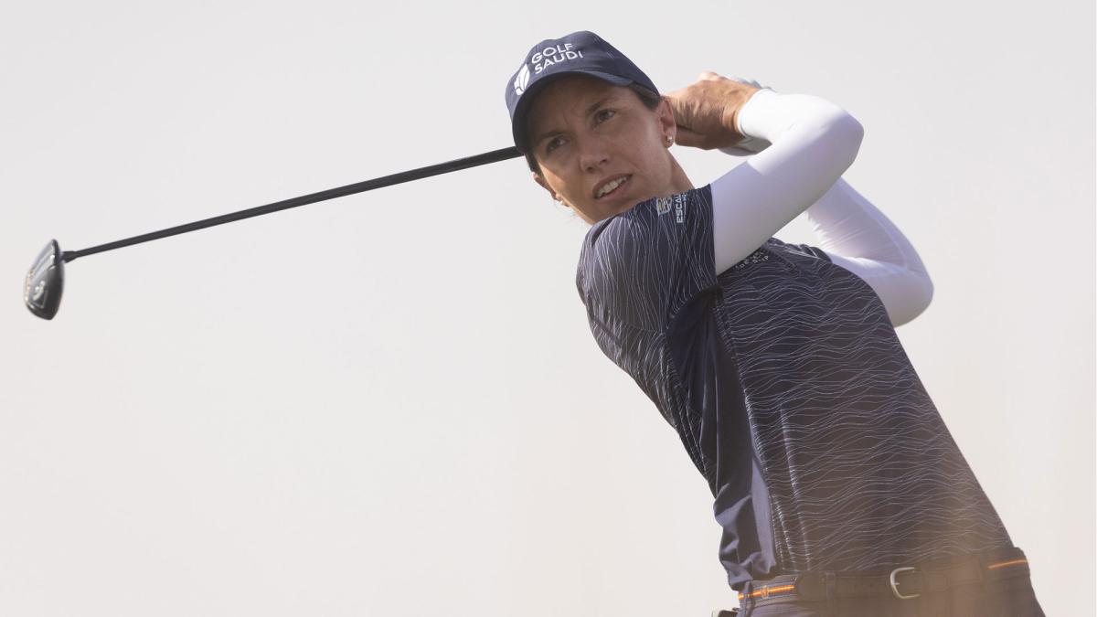 <![CDATA[La golfista navarra Carlota Ciganda consigue un 'hoyo en uno' en el PIF Saudi Ladies International de Riad]]>