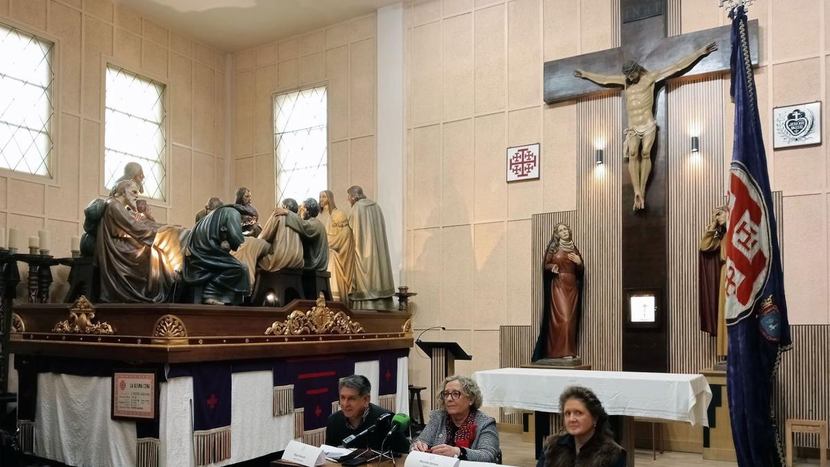 <![CDATA[La Hermandad de la Pasión de Pamplona enseña su renovada sede]]>