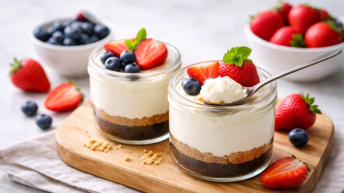 <![CDATA[La cheesecake japonesa que no necesita horno y es muy fácil y rápida de hacer]]>