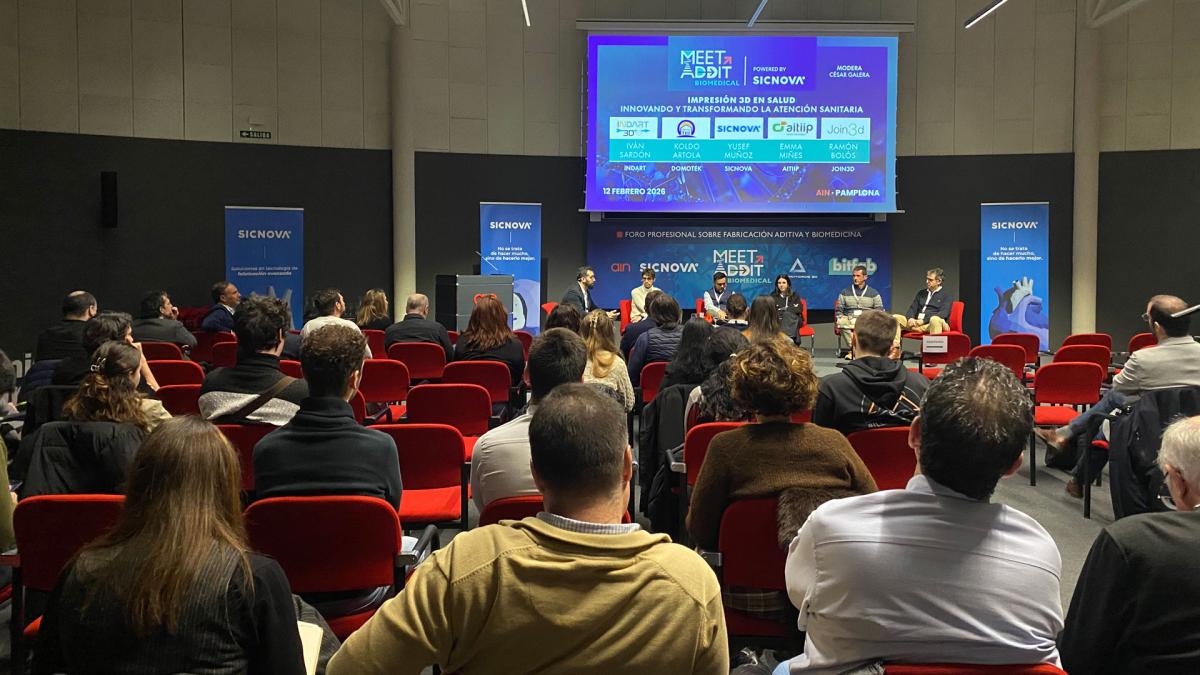 <![CDATA[AIN reúne a 90 profesionales en MEET ADDIT Biomedical sobre impresión 3D aplicada al sector salud]]>