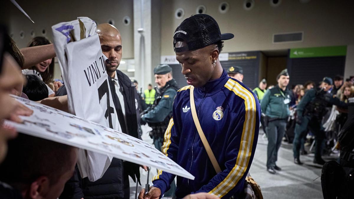 Así ha sido la llegada del Real Madrid a Pamplona
