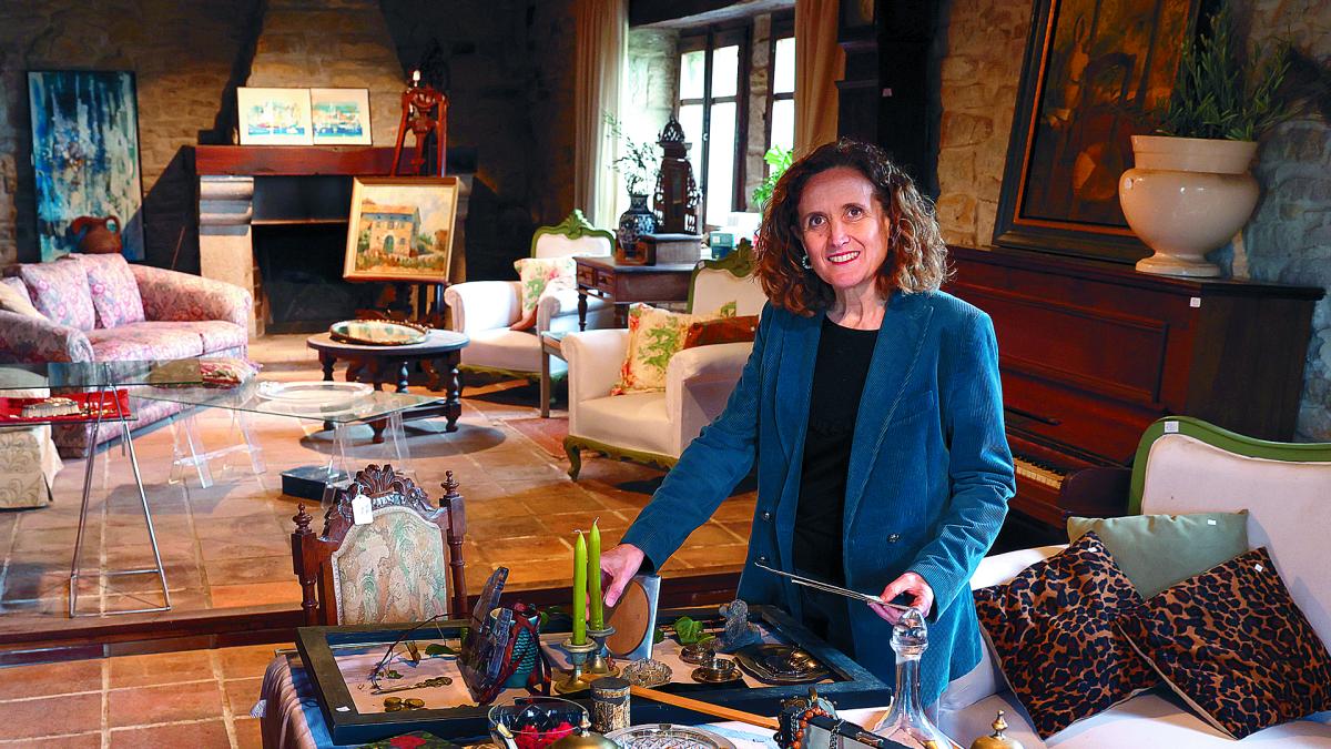 A la venta los muebles y enseres de una casa centenaria en Navarra antes de que lleguen sus nuevos propietarios
