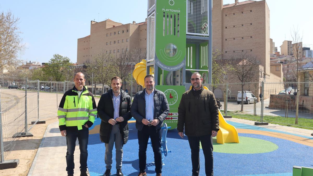 <![CDATA[Tudela reabre este martes varios parques infantiles tras la finalización de las obras de renovación]]>