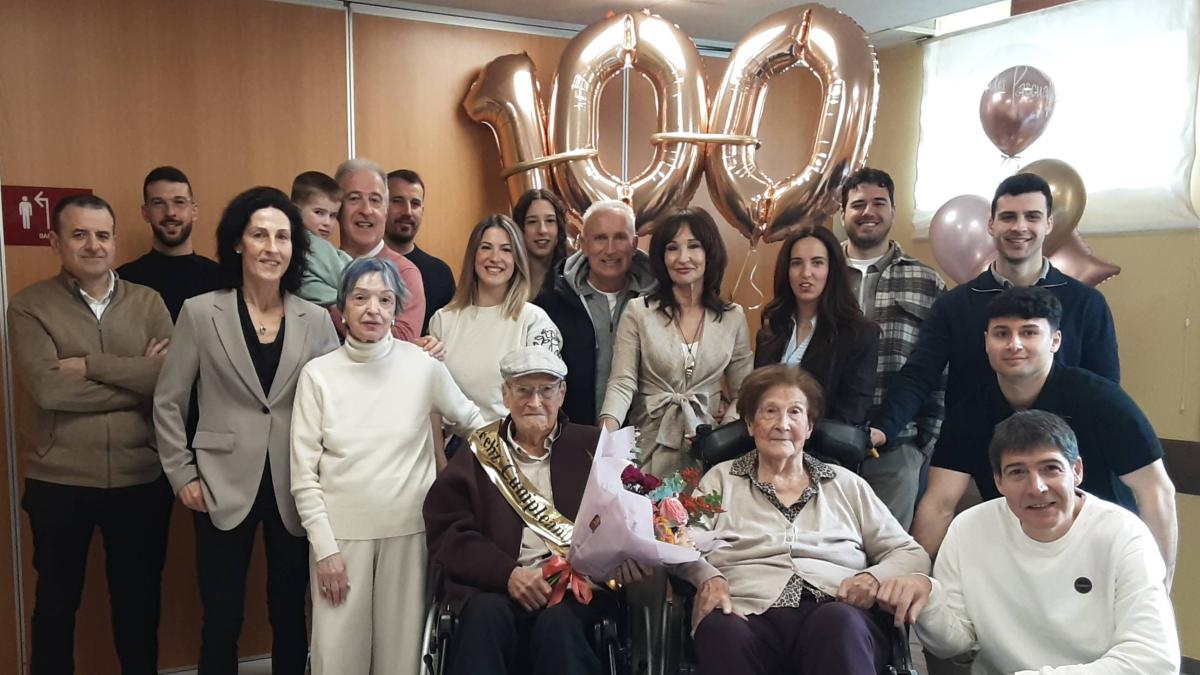 <![CDATA[Los 100 años de Pascual Agarraberes en Burlada]]>