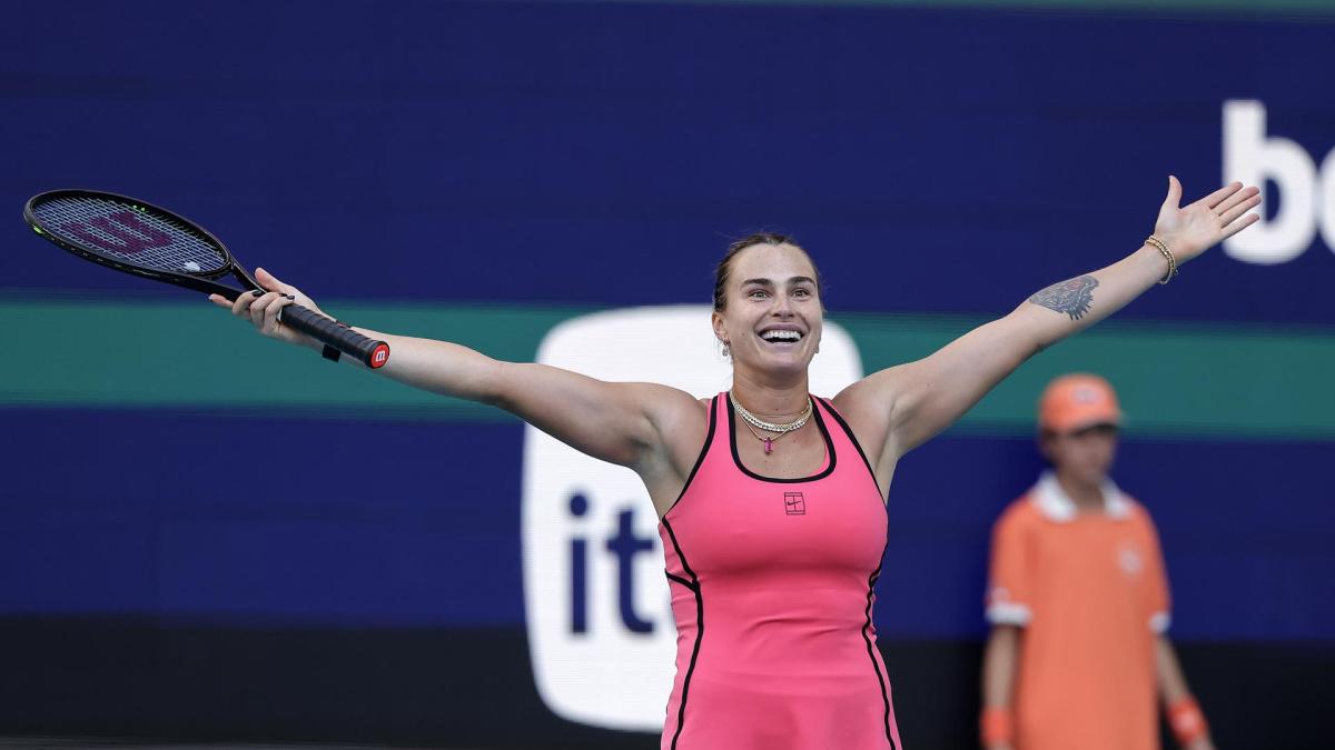 <![CDATA[Sabalenka reina en Miami y se une al selecto club del 'Sunshine Double']]>